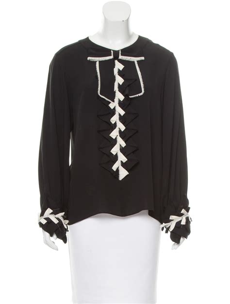 chanel blouse women